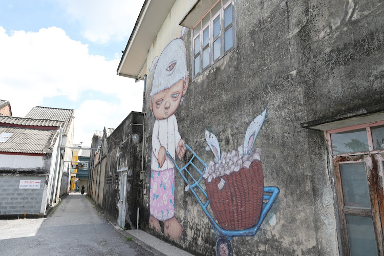 Mardi in Baba Dress – Street Art