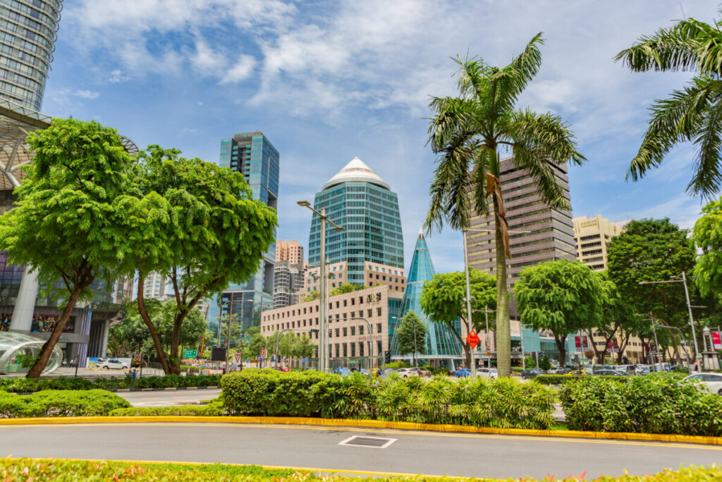 Orchard shopping mall in Orchard Road Singapore