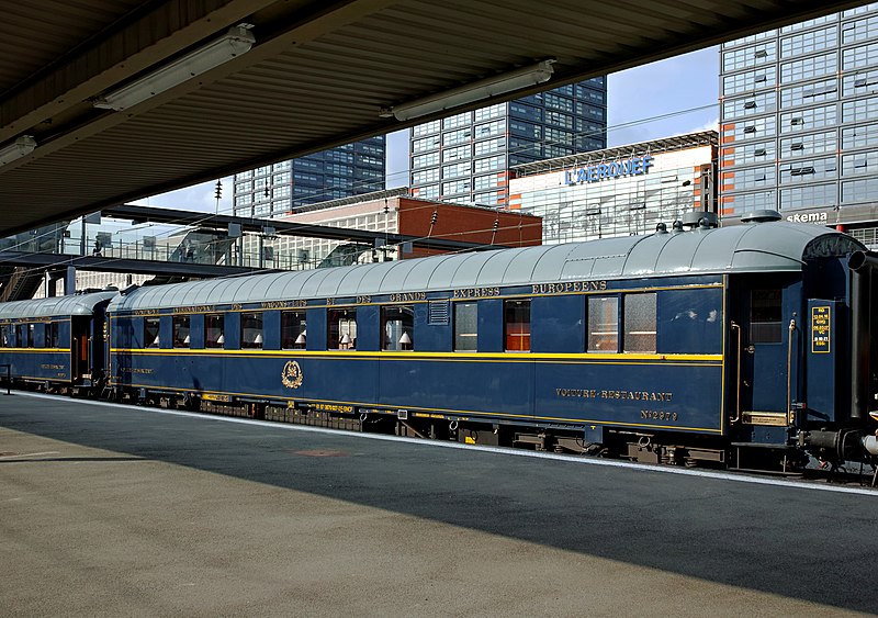 Restaurant Wagon on the Orient Express Train