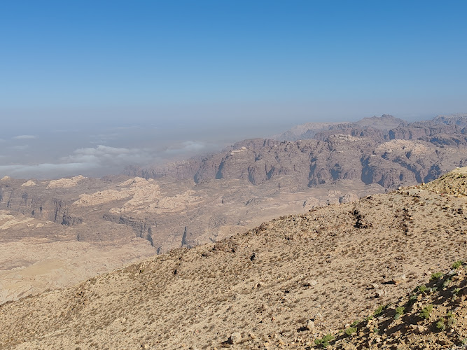Panorama of the Petra Mountains