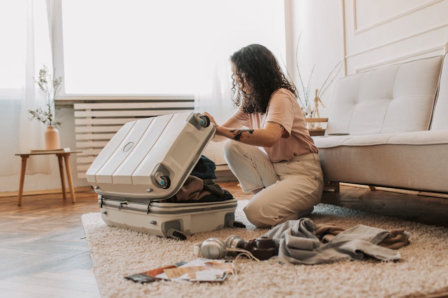 Pick the right bag—a quality carry-on with lots of compartments works for most trips.