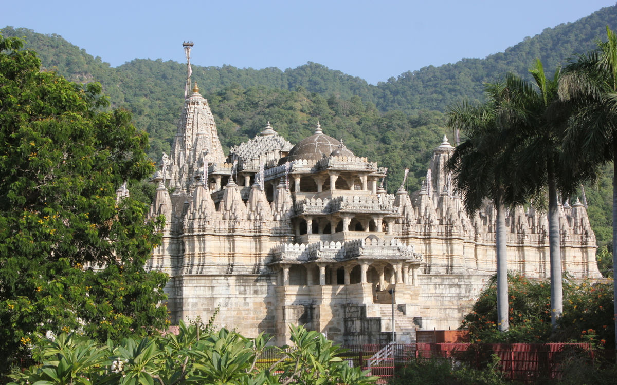 Gorgeous 15th century Jain temples at Ranakpur, Rajasthan, India.