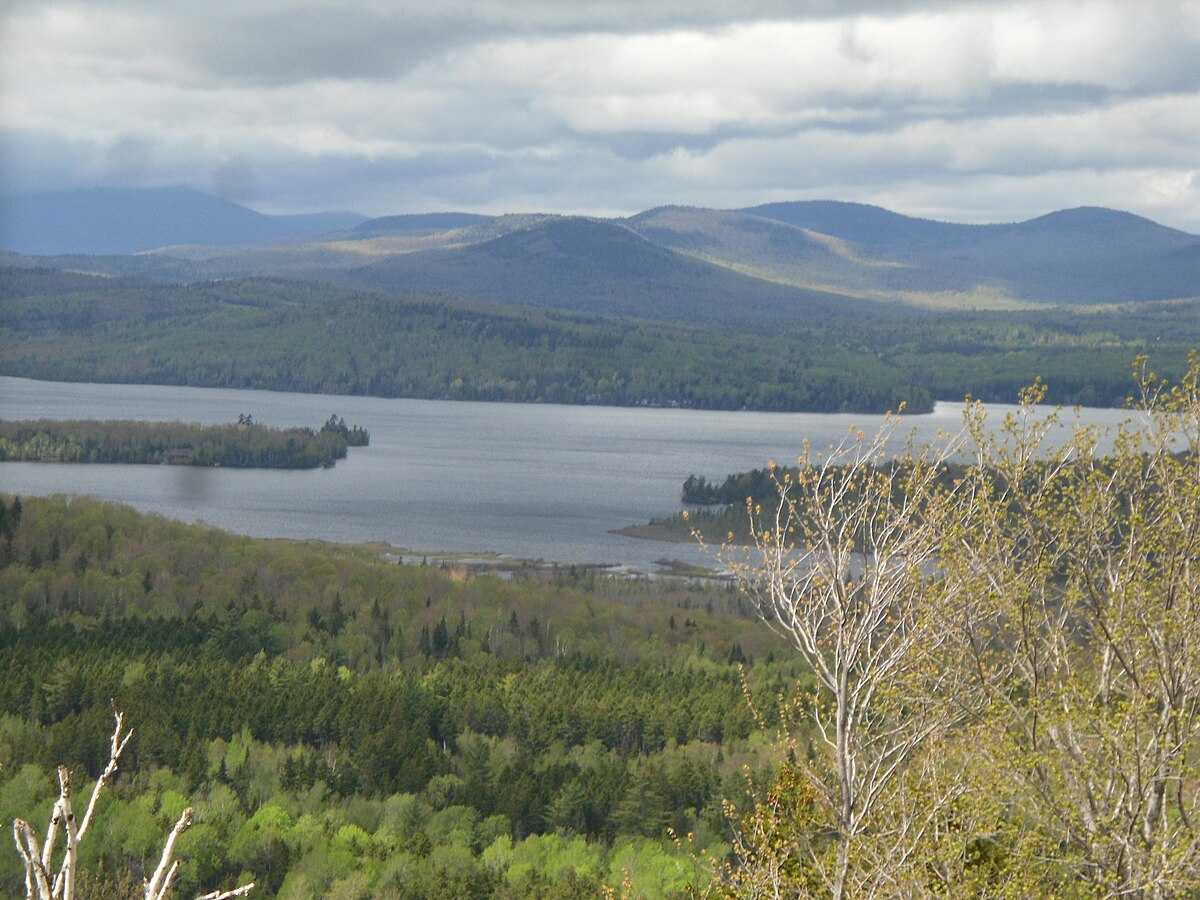 Rangeley Lake Scenic Overlook in Maine