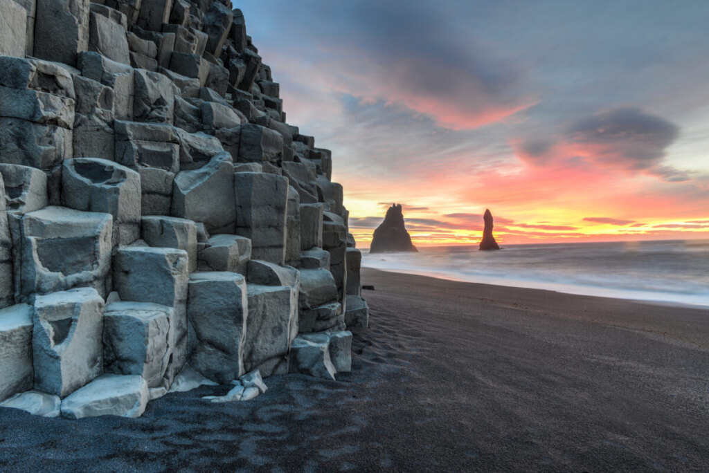 Reynisfjara Beach's Reynisdrangar in Iceland