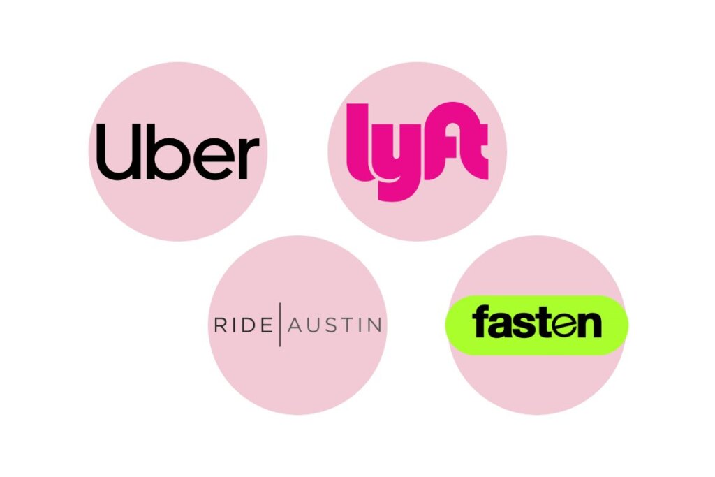 Different Rideshare Logos