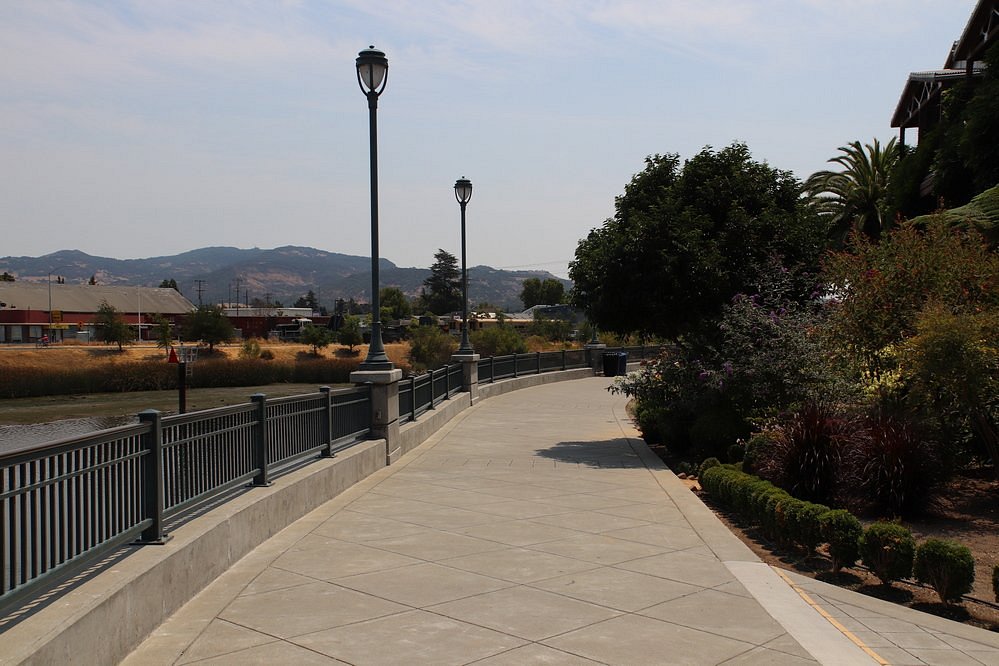 Riverfront Promenade in Napa California