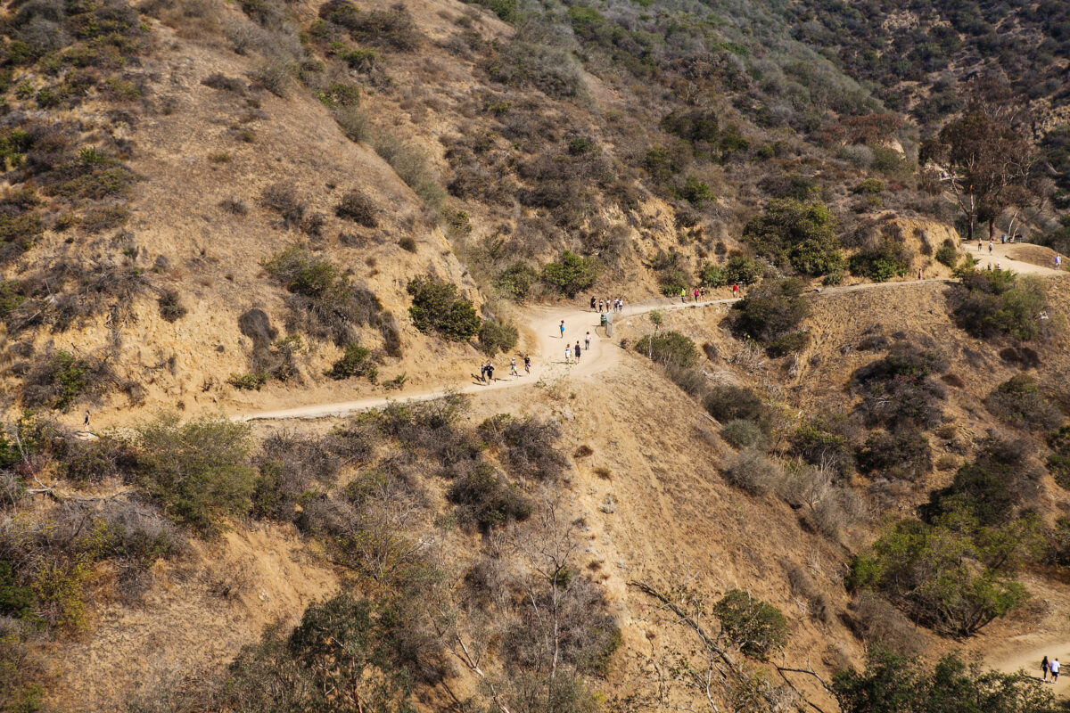 Los Angeles runyon canyon park, California