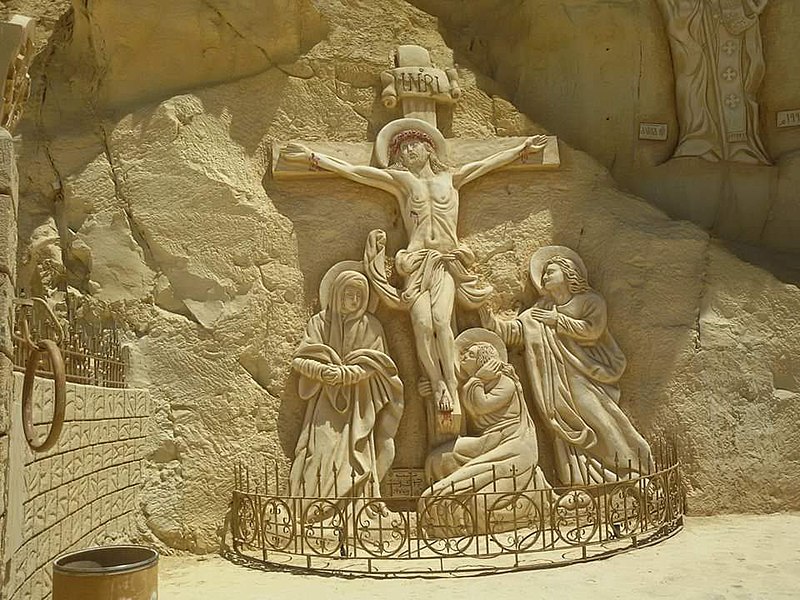 The Monastery of Saint Anthony, an ancient Coptic Christian sanctuary in Egypt, adorned with historic frescoes and surrounded by desert landscapes.