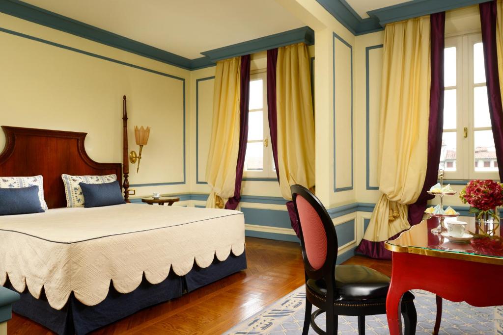 Room interior of the Santa Maria Novella accommodation in  Florence, Italy
