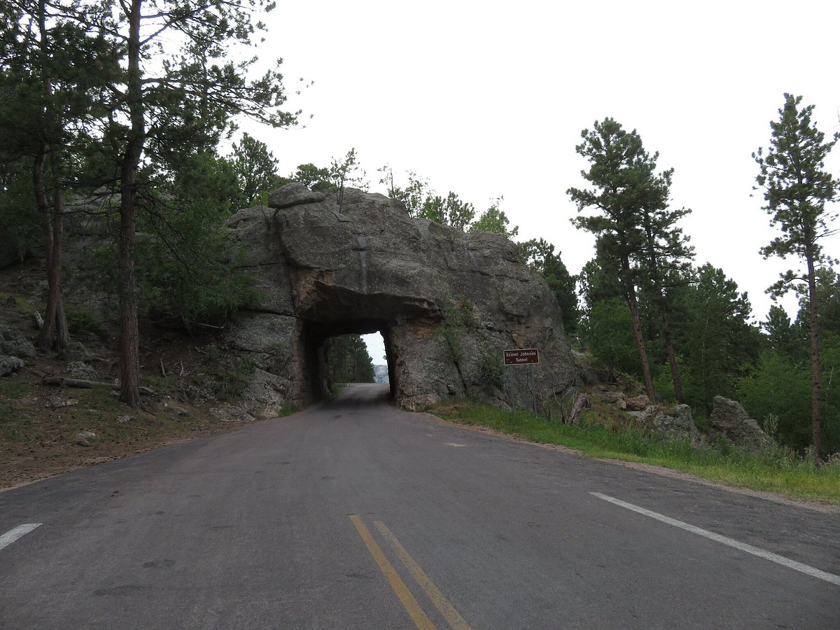 Scovel Johnson Tunnel in Keystone, South Dakota