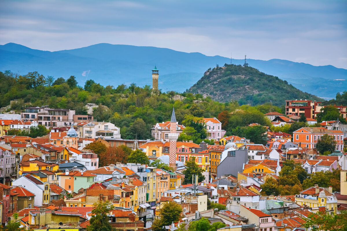 View of Plovdiv, Bulgaria