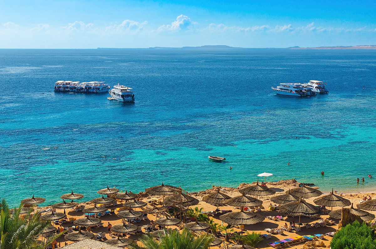Gold Beach, Sharm el-Sheikh, Egypt.