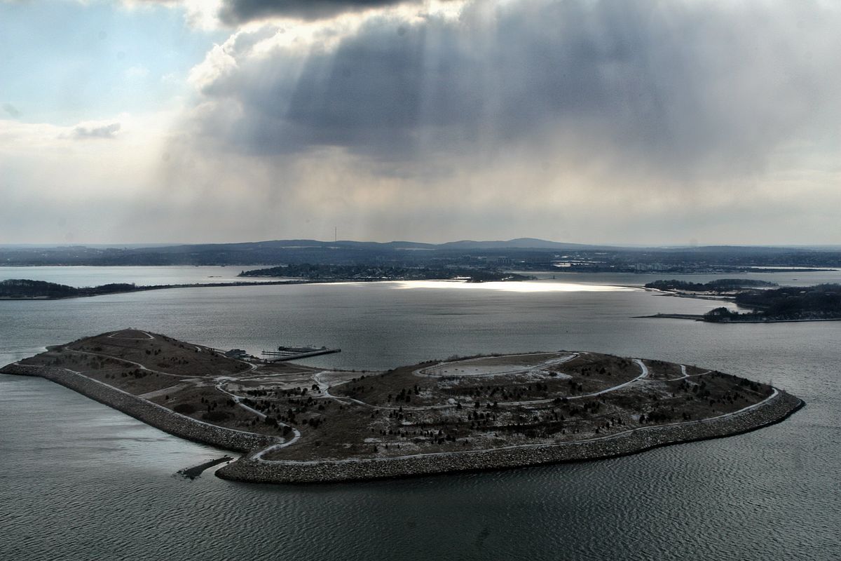 Spectacle Island in Boston Harbor
