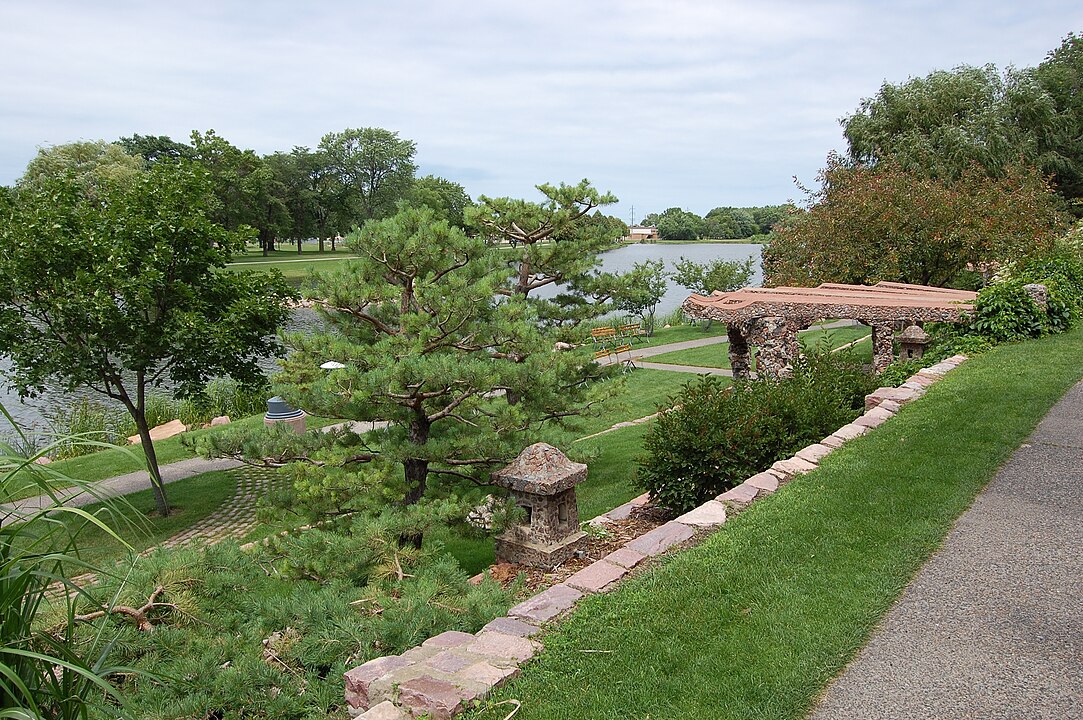 Japanese Garden in Terrace Park, Sioux Falls, South Dakota