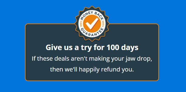 Thrifty Traveler 100-Day Money-Back Guarantee