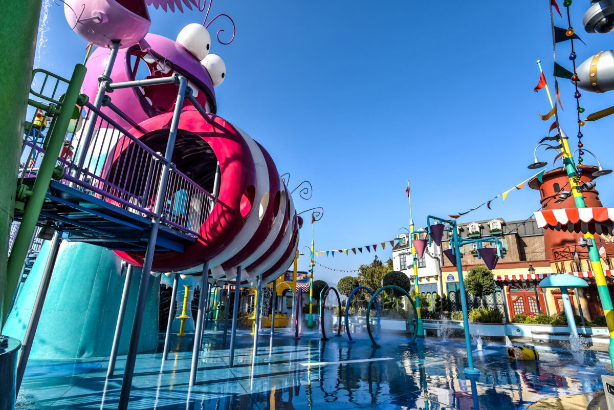 Super Silly Fun Land Wet Zone at Universal Studios Hollywood - Los Angeles, California